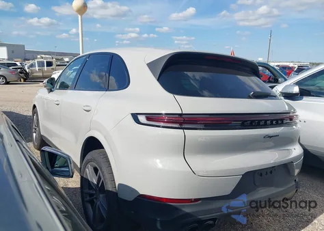 2025 Porsche Cayenne from USA, damaged, VIN WP1AA2AY4SDA00482